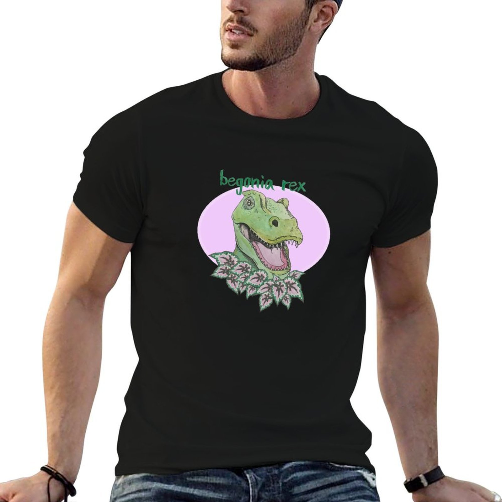 Koszulka T-Rex Begonia (różowa – Begonia Rex recenzja i cena