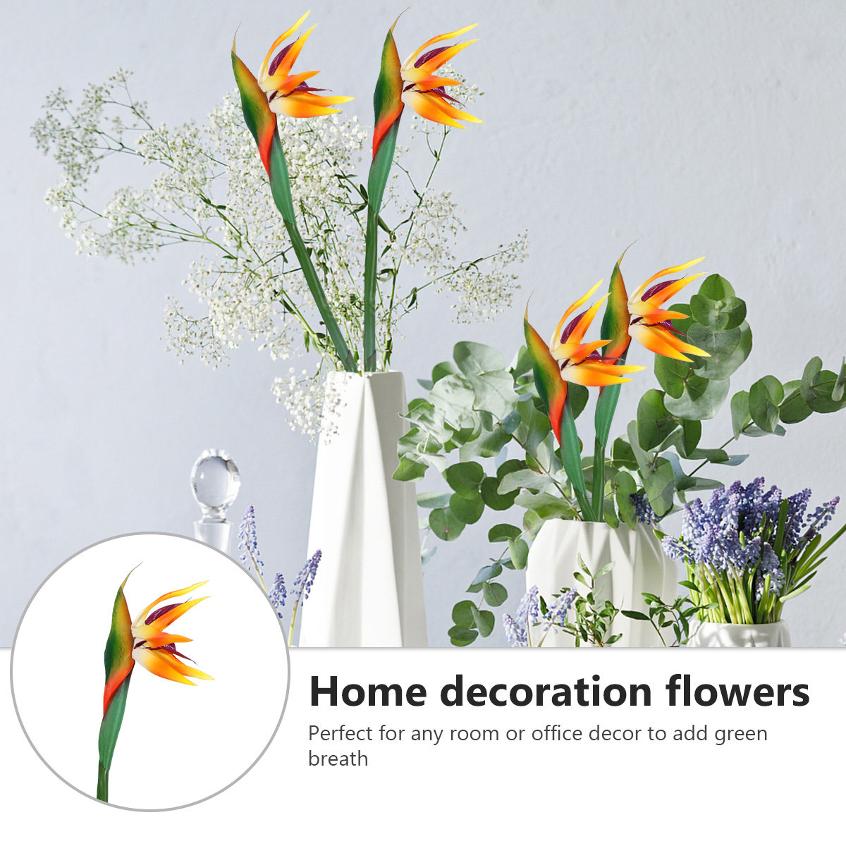 Sztuczny kwiat strelitzji o re – Bird Paradise Strelitzia recenzja i cena