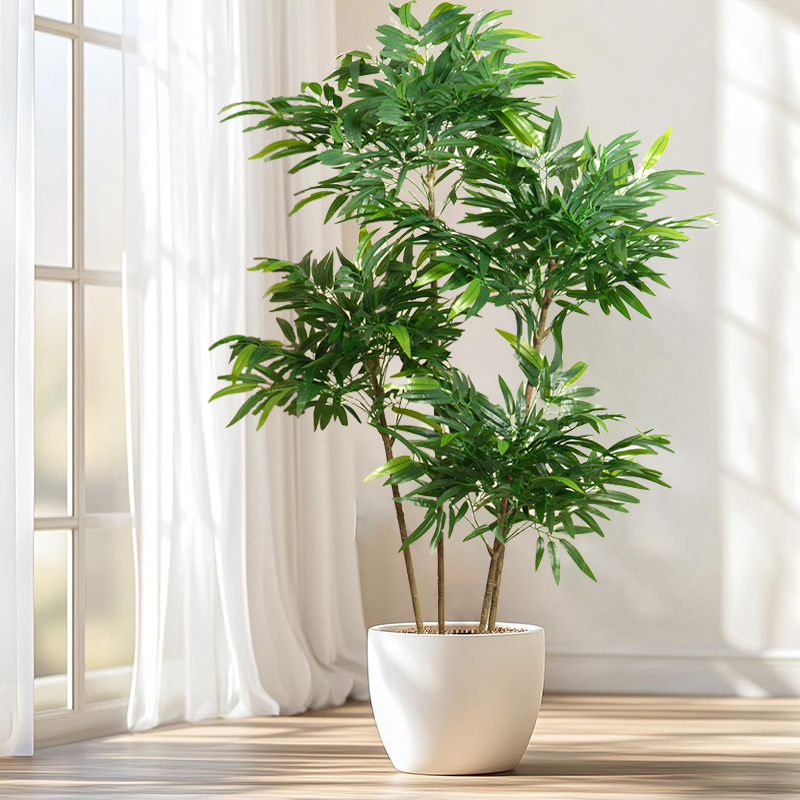 Sztuczne liście bambusa o dług – Dracaena Marginata recenzja i cena